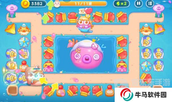 保衛(wèi)蘿卜4海的閨女120關(guān)怎么過(guò) 海的閨女120關(guān)通關(guān)圖文解析