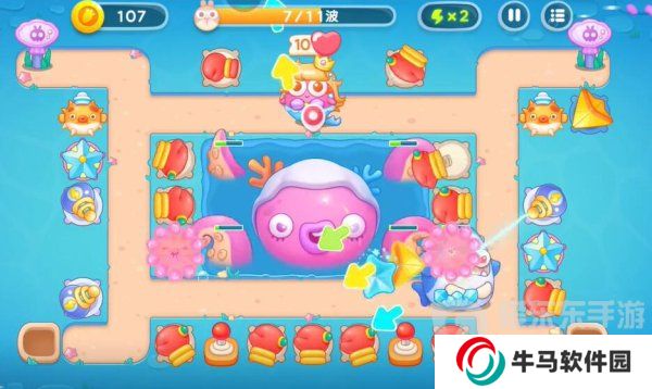 保衛(wèi)蘿卜4海的閨女120關(guān)怎么過(guò) 海的閨女120關(guān)通關(guān)圖文解析