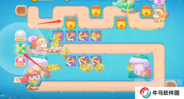 保衛(wèi)蘿卜4海的閨女117關(guān)怎么過 海的閨女117關(guān)攻略圖文詳解