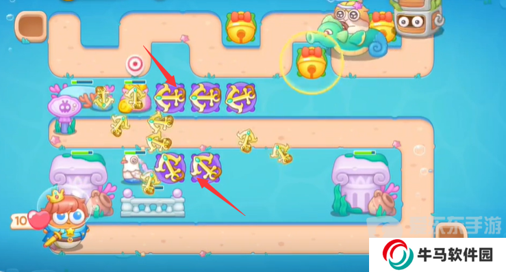 保衛(wèi)蘿卜4海的閨女117關(guān)怎么過 海的閨女117關(guān)攻略圖文詳解