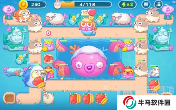 保衛(wèi)蘿卜4海的閨女120關(guān)怎么過(guò) 海的閨女120關(guān)通關(guān)圖文解析