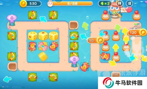 保衛(wèi)蘿卜4海的閨女119關(guān)怎么過(guò) 海的閨女119關(guān)關(guān)卡圖文攻略