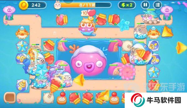 保衛(wèi)蘿卜4海的閨女120關(guān)怎么過(guò) 海的閨女120關(guān)通關(guān)圖文解析