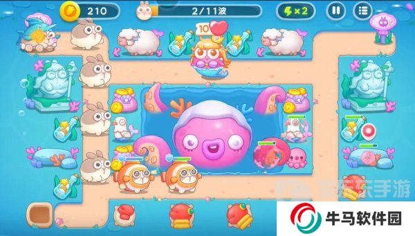 保衛(wèi)蘿卜4海的閨女120關(guān)怎么過(guò) 海的閨女120關(guān)通關(guān)圖文解析