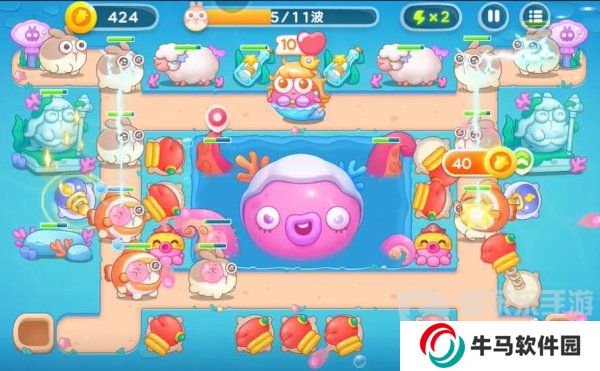 保衛(wèi)蘿卜4海的閨女120關(guān)怎么過(guò) 海的閨女120關(guān)通關(guān)圖文解析