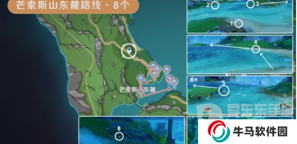 原神幽光星星采集路線 原神幽光星星采集地點(diǎn)圖